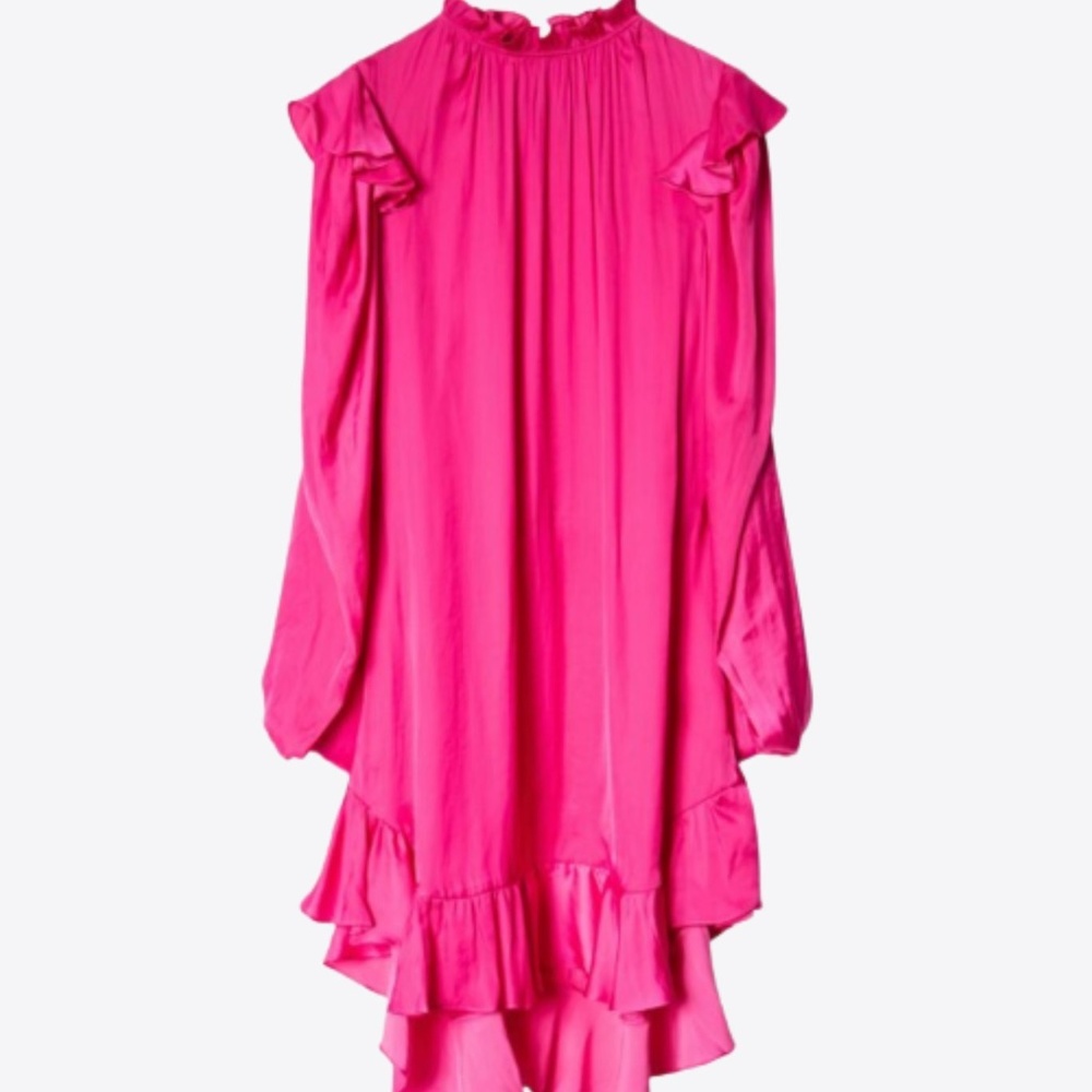 Zadig & Voltaire - Pink Satin Dress - Large